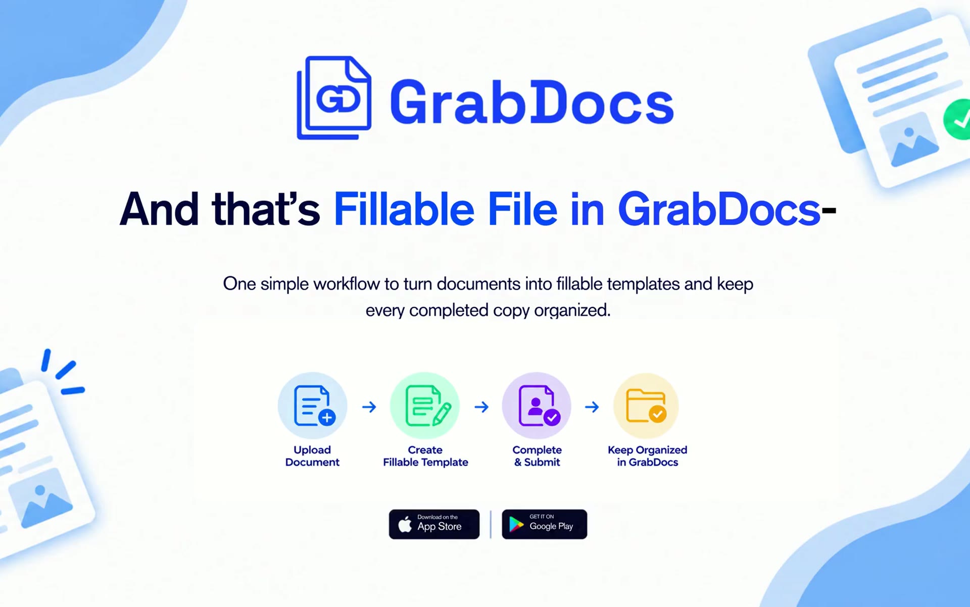 Fillable File product demo